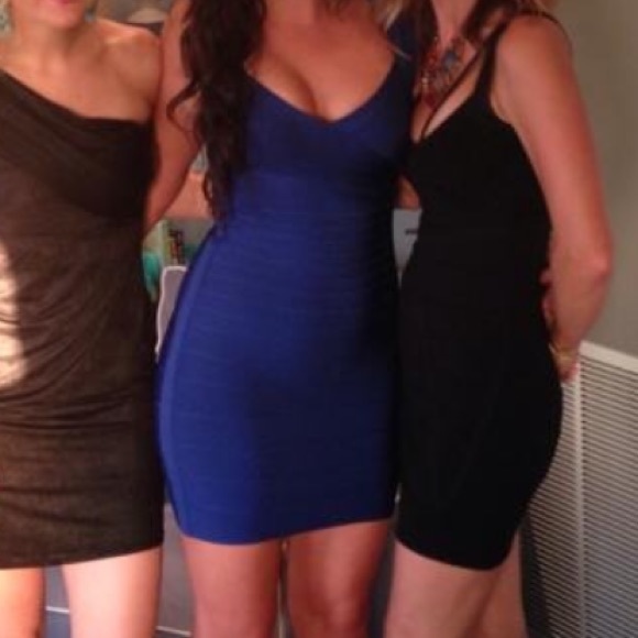 Herve Leger vintage bondage dress - Picture 6 of 8